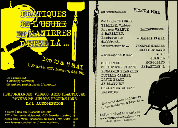 pratiques de l'usure...